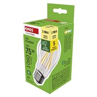 LED žiarovka Filament A60 A CLASS, E27, 5 W (75 W) 1 060 lm teplá biela