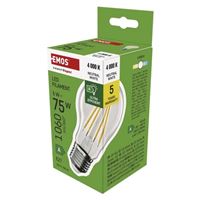 Žiarovka LED Filament A60, 5W, A CLASS, neutrálna biela