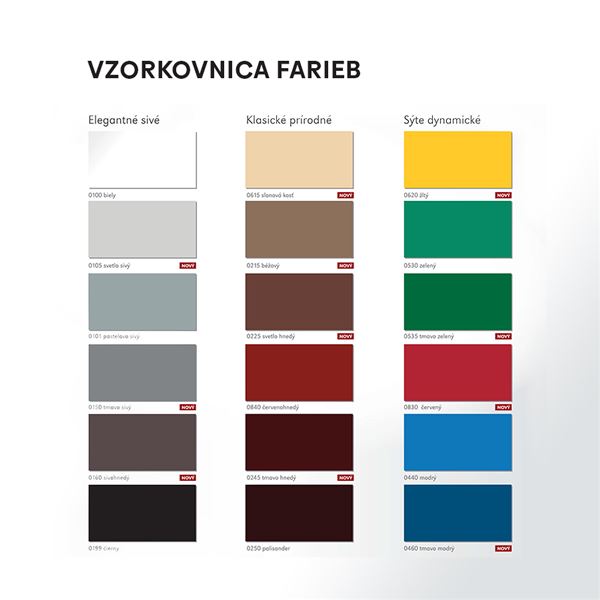 Farba Balakryl Uni mat 0150, tmavo sivá - 0,7 kg