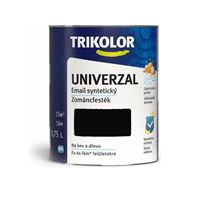 Email syntetický Trikolor Univerzal 9005 čierna 0,75 l
