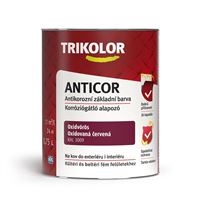 Farbal syntetická Trikolor Anticor 3009 oxidovaná červená 0,75l