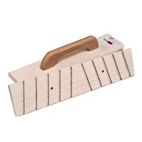 Drevený hoblík s pílkami 460x100 mm