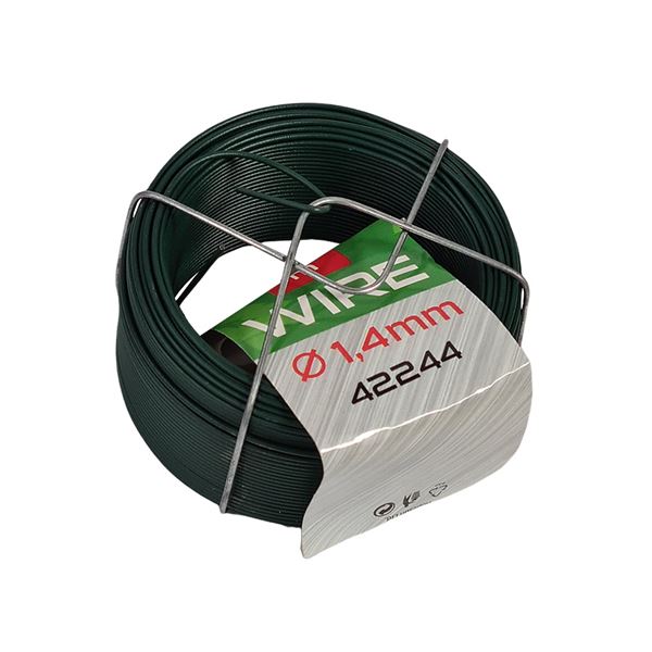 Viazací drôt 1,4 mm x 50m zelený PVC