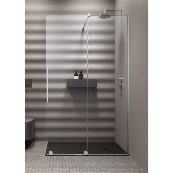 Zástena sprchová Radaway WALK IN Furo 140, pravá posuvná, chróm