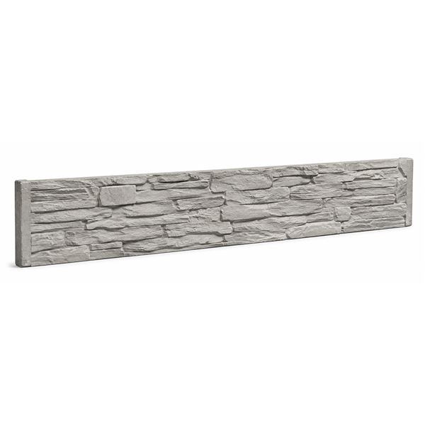 Betonový plot Stadreko 200 × 50 × 5 cm, imitácia kameňa