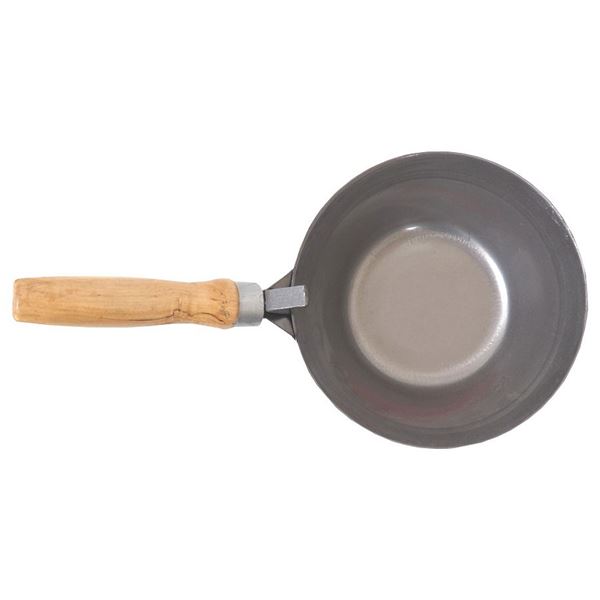 Naberačka s rukoväťou, oceľová 180 mm