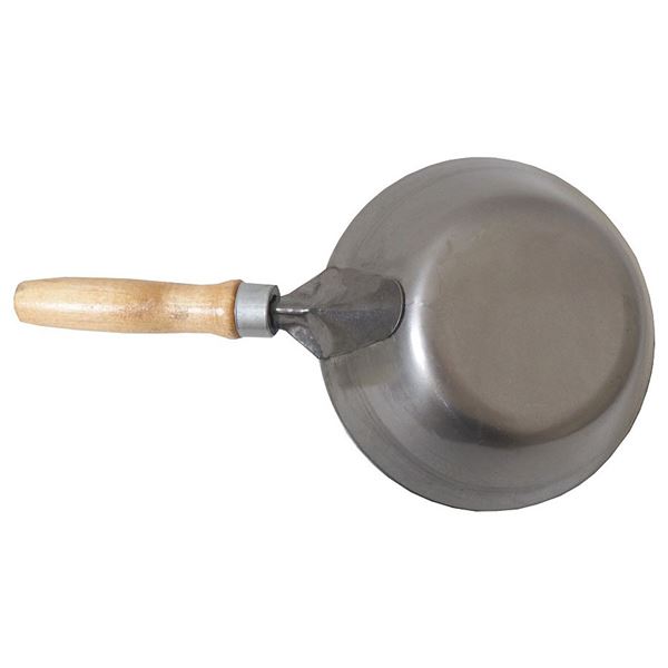 Naberačka s rukoväťou, oceľová 180 mm