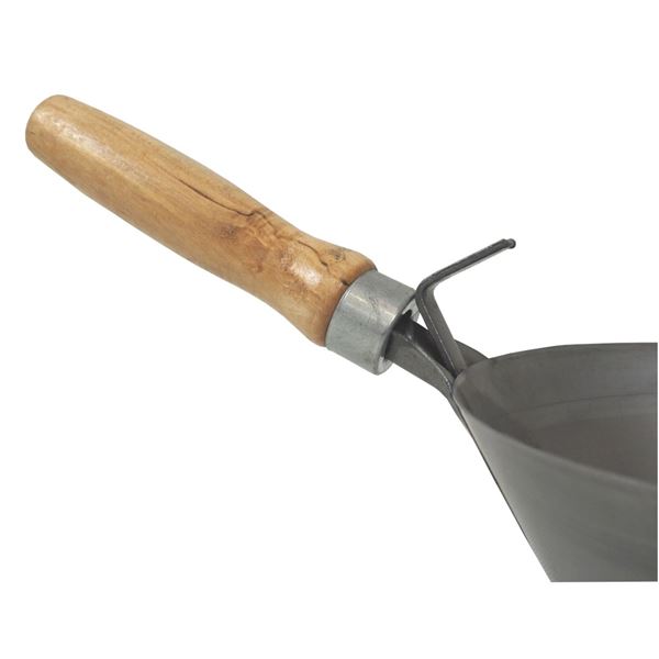 Naberačka s rukoväťou, oceľová 180 mm