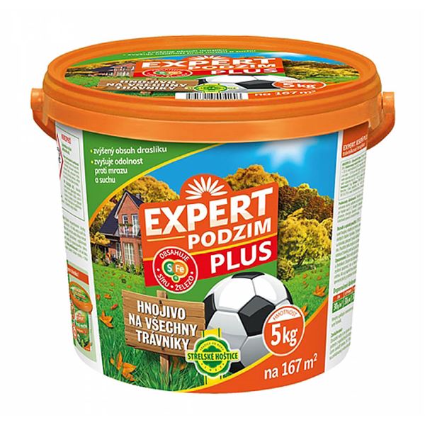Hnojivo EXPERT PODZIM Plus na trávnik, 5 kg