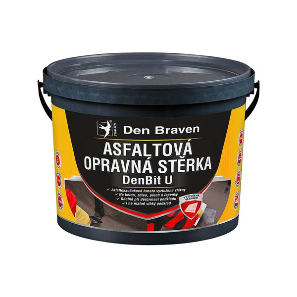 Asfaltová opravná stierka Den Braven DenBit U, 5 kg