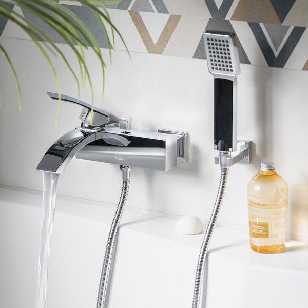 Batéria SAPHO GINKO vaňová, chróm