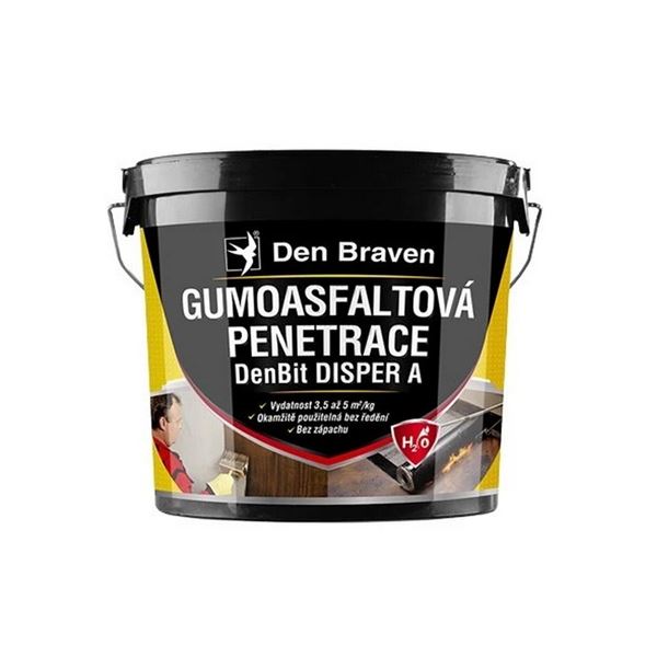 Gumoasfaltová penetrácia DenBit DISPER A, 10 kg