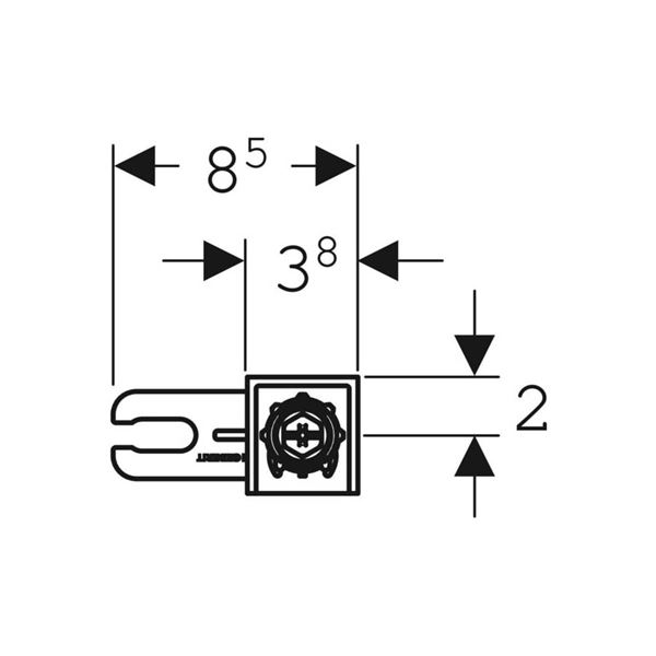 Duofix kotviaca súprava pre predstenovú montáž 13,5-20 cm Geberit