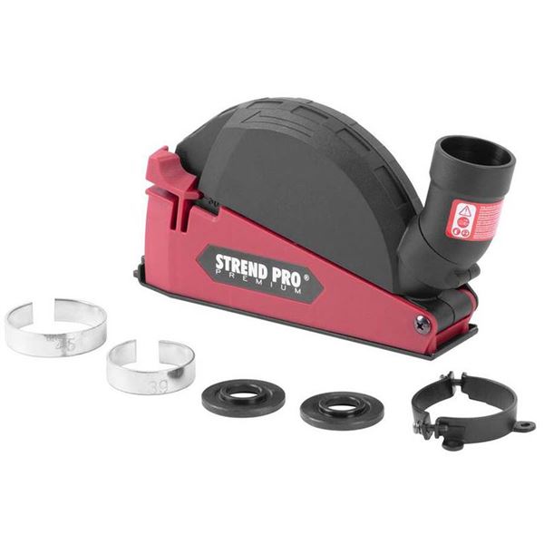 Kryt Strend Pro CDS5, odsávací, 115/125 mm, na uhlovú brúsku, na frézovanie