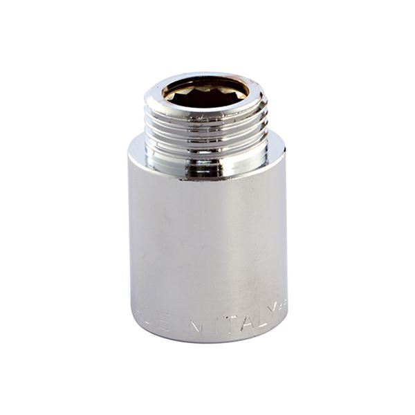 Chrómové predĺženie 1/2" x 25 mm