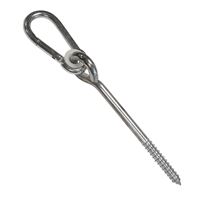 Hák hojdačkový s vrutom 10,6 × 160mm, Zn