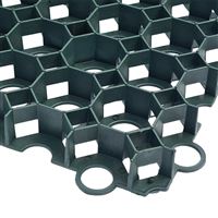 Zatrávňovacia dlažba PVC 500 x 500 x 40 mm, zelená