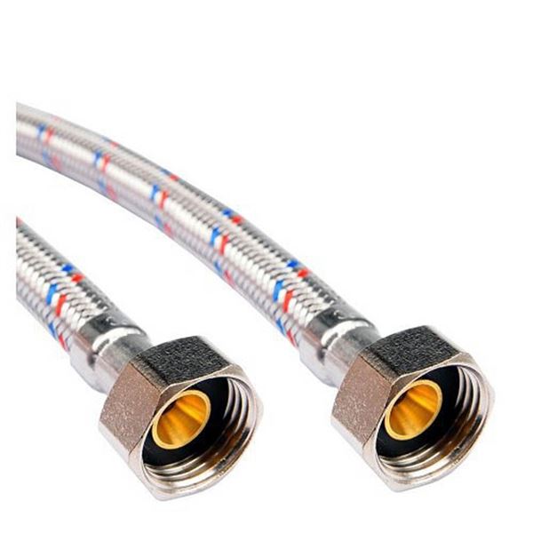 Nerezová flexi hadica F1/2" x F1/2", 80 cm