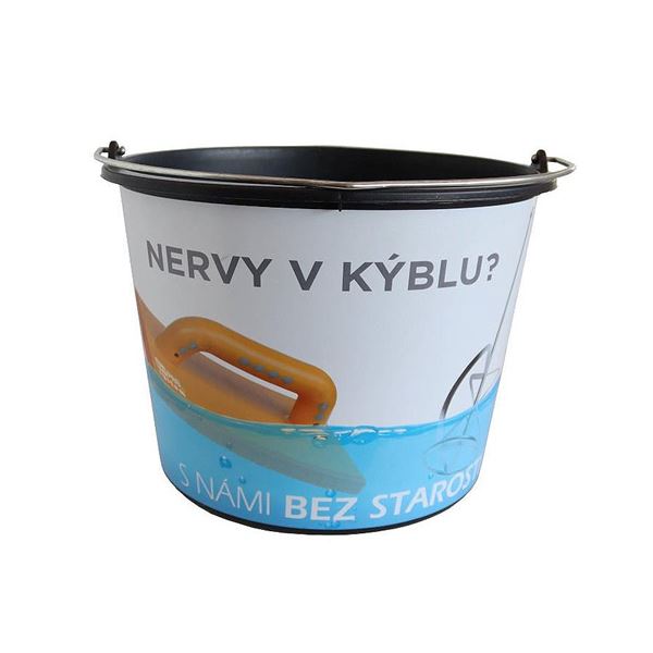 Vedro plastové, 20 l, Gripline ENPRO s potlačou