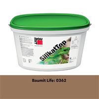 Baumit SilikatTop 1,5mm, škrabaná omietka 25 kg, odtieň 0362