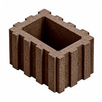 Svahová tvárnica Stadreko VENOLA mini hnedá, 40 x 25 x 30 cm, paleta 36 ks