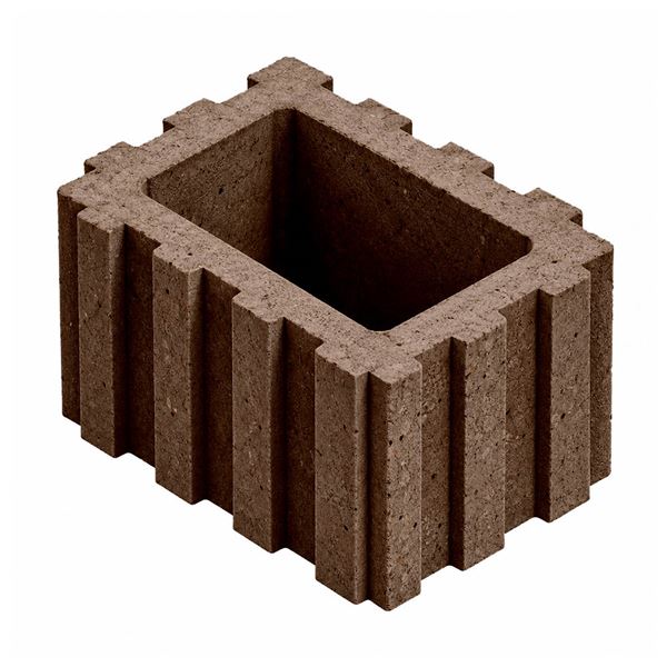 Svahová tvárnica Stadreko VENOLA mini hnedá, 40 x 25 x 30 cm, paleta 36 ks