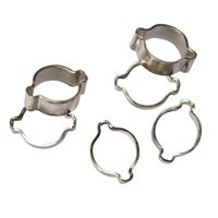 Svorky na hadicu Stanley 6 × 11 mm, 2 ks