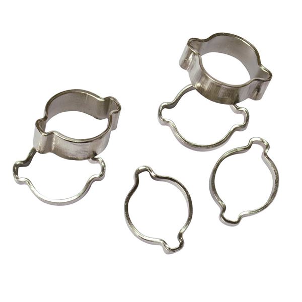 Svorky na hadicu Stanley 6 × 11 mm, 2 ks