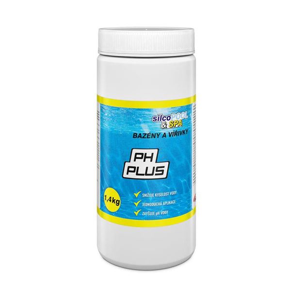 Bazénová chémia, pH plus SILCO, 1,4 kg