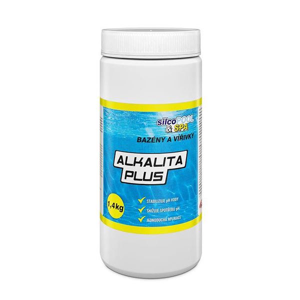 Bazénová chémia, Alkalita SILCO,1,4 kg