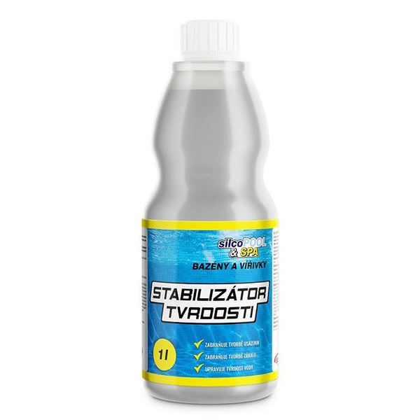 Bazénová chémia, Stabilizátor tvrdosti, SILCO, 1 L