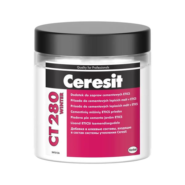 CERESIT CT 280 zimná prísada do lepidiel 250g/25kg, balenie 20 ks