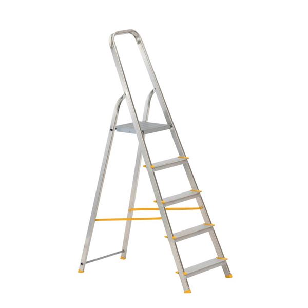 Schodíky jednostranné AL 1,37 m, 4 priečky