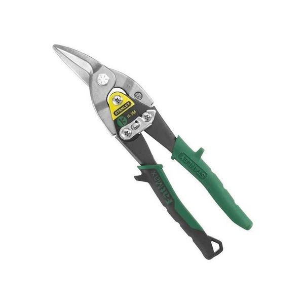 Nožnice Stanley pravé pre strihanie plechu 250mm, sila plechu 1,2mm
