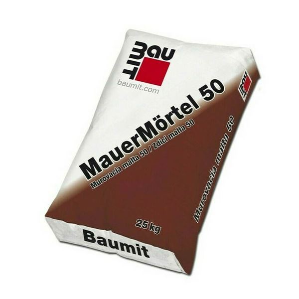 Vápennocementová murovacia malta 50 Baumit 25 kg