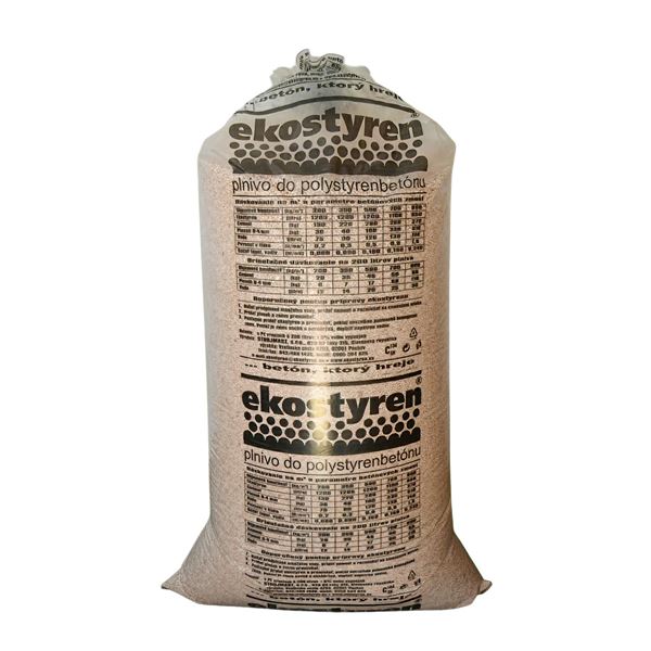 Ekostyrén, balenie 0,2 m³ - 200 l