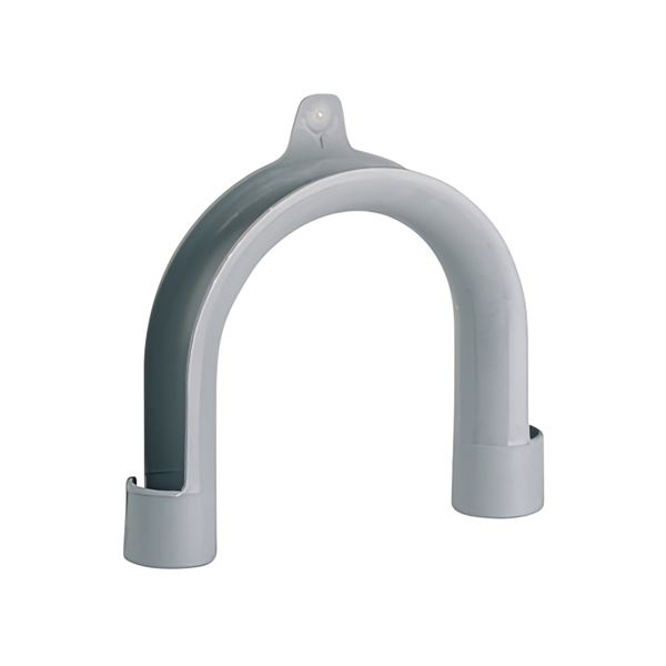 Plastový ohyb pre uchytenie odtokovej hadice