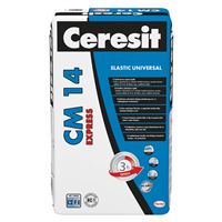 Rýchlotvrdnúce cementové lepidlo Ceresit CM 14 Express elastic universal, C2FE