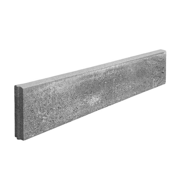 Obrubník parkový Prefa 100 × 20 × 5 cm, sivý