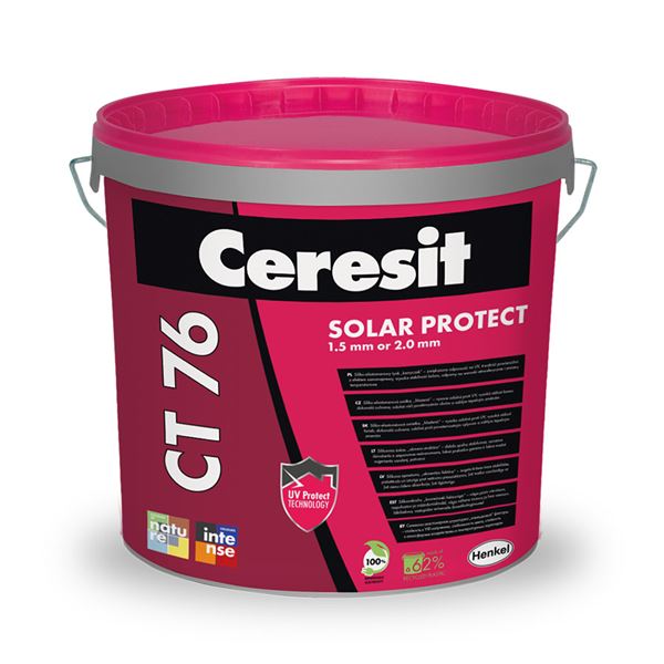 VZORKA 3 kg Ceresit CT76 A 1,5 mm siliko-elastomerová fasádna omietka, hladená