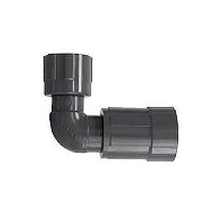 Hunter Holendrové koleno 90° 1" , vo-vn závit PVC, šedé 20
