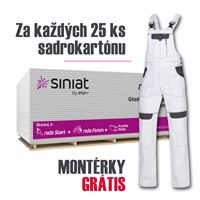 Sadrokartónová doska Siniat NIDA Expert (RB) 12,5 × 1200 × 2000 mm