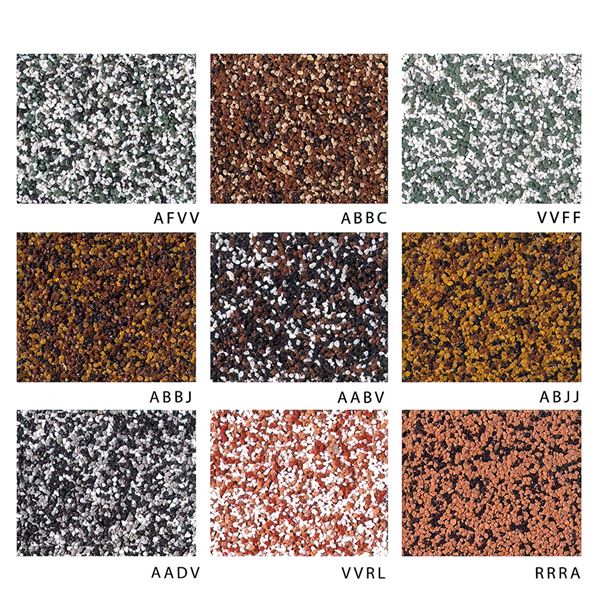 Emporio dekoratívna mozaiková omietka, marmolit, hrúbka zrna 1 – 1,6 mm, 20 kg