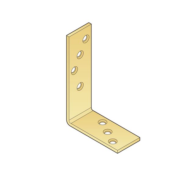 Uholník trámový Domax KB2, 120 × 80 × 35 mm