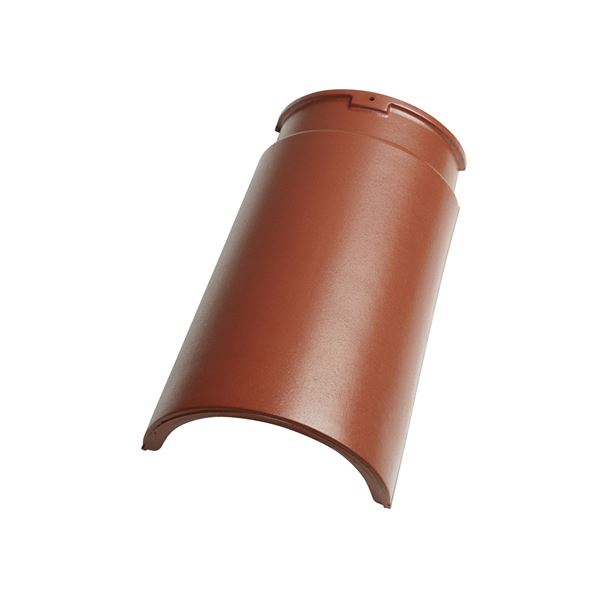 Hrebenáč Tondach hladký 17 cm, prírodný