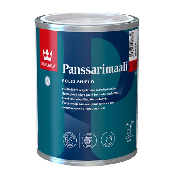 Tikkurila Panssarimaali farba na ochranu kovových povrchov 2,7 l