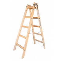 Rebrík ALVE drevený PREMIUM 2x5 - 1,53 m