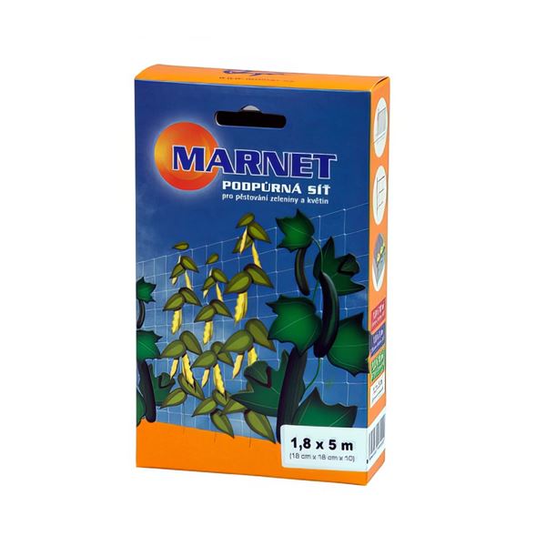 Sieť oporná pre popínavé rastliny 1.8 × 5 m, oko 18 × 18 cm