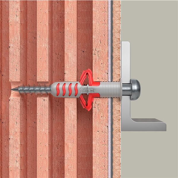 Vodotesná hmoždinka pre vlhké priestory Fischer DuoSeal 8×48 S A2