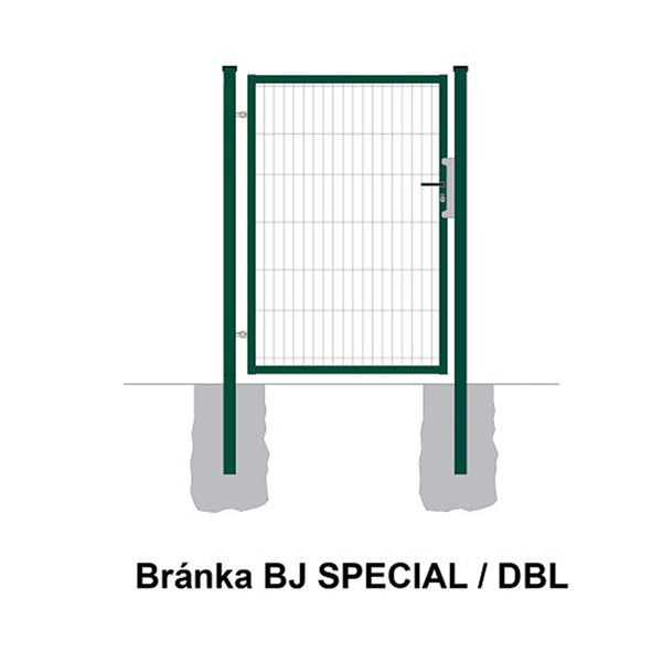 Brána Retic BJ Špecial 100x180 cm RAL 7016
